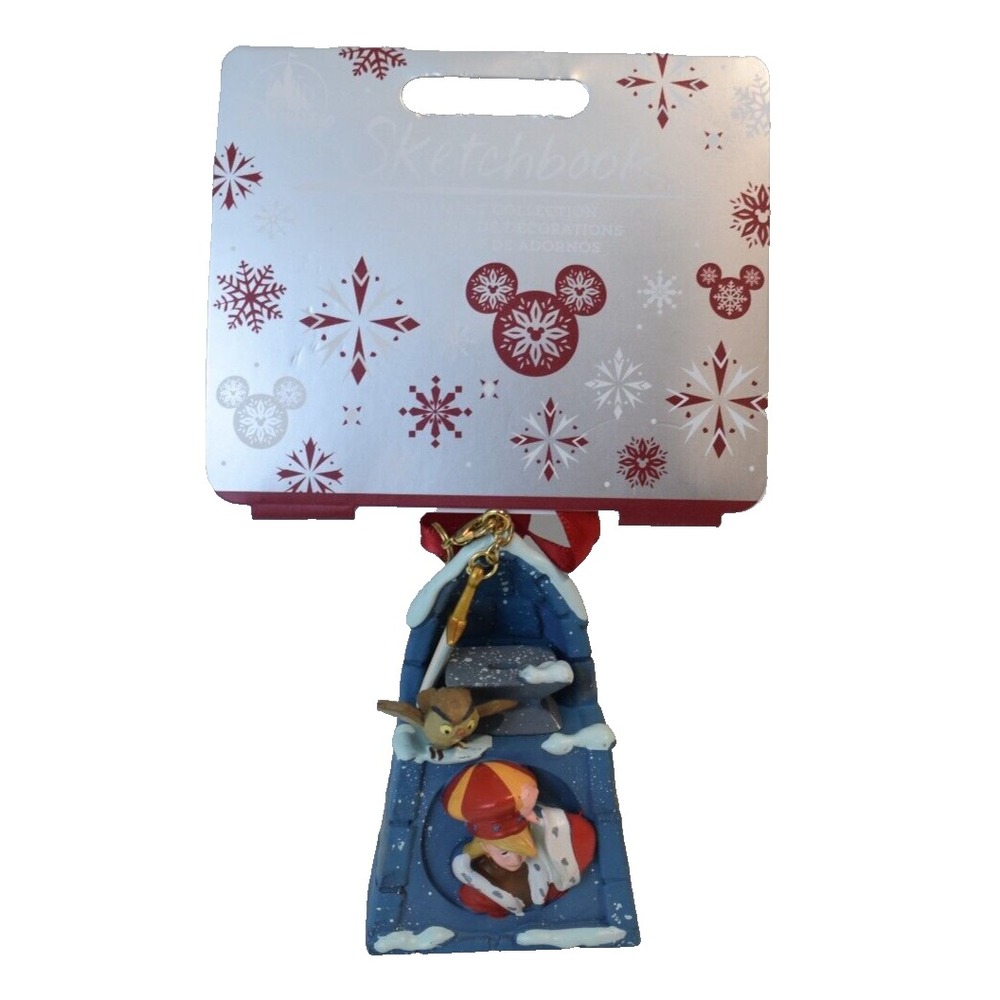 2023 Disney Parks Sword In The Stone Arthur Archimedes Sketchbook Ornament New